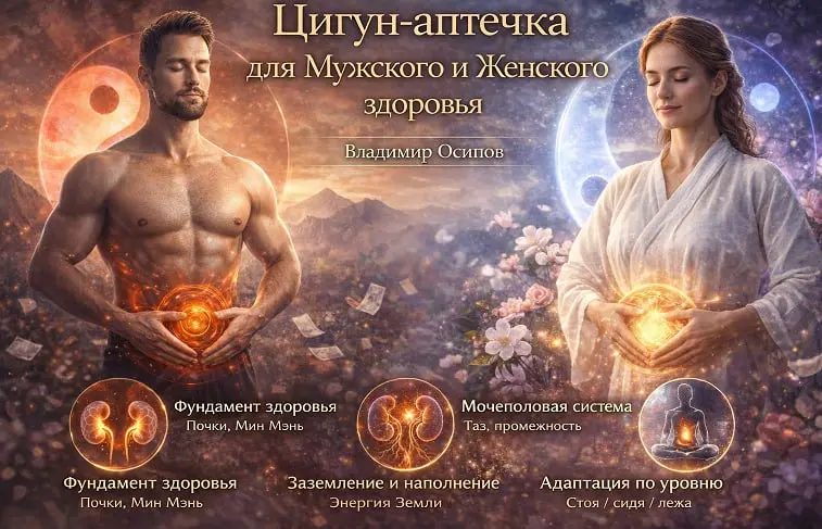 Владимир Осипов - Цигун-аптечка для Мужского и Женского здоровья. Тариф Стандарт